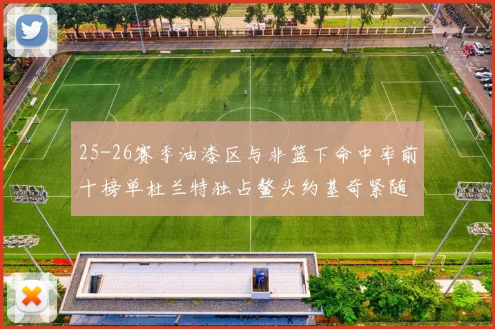 25-26赛季油漆区与非篮下命中率前十榜单杜兰特独占鳌头约基奇紧随其后